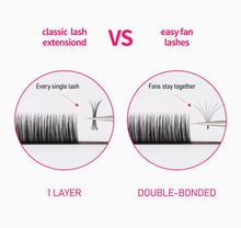 Load image into Gallery viewer, Extensiones de Pestañas Easy Fan